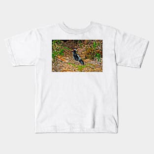 Kalij Pheasant at Dusk Kids T-Shirt